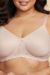 Zivame True Curv Wonder Wire Laminated Cup Full Coverage Super Support Bra - Rose Dust — thumbnail 4